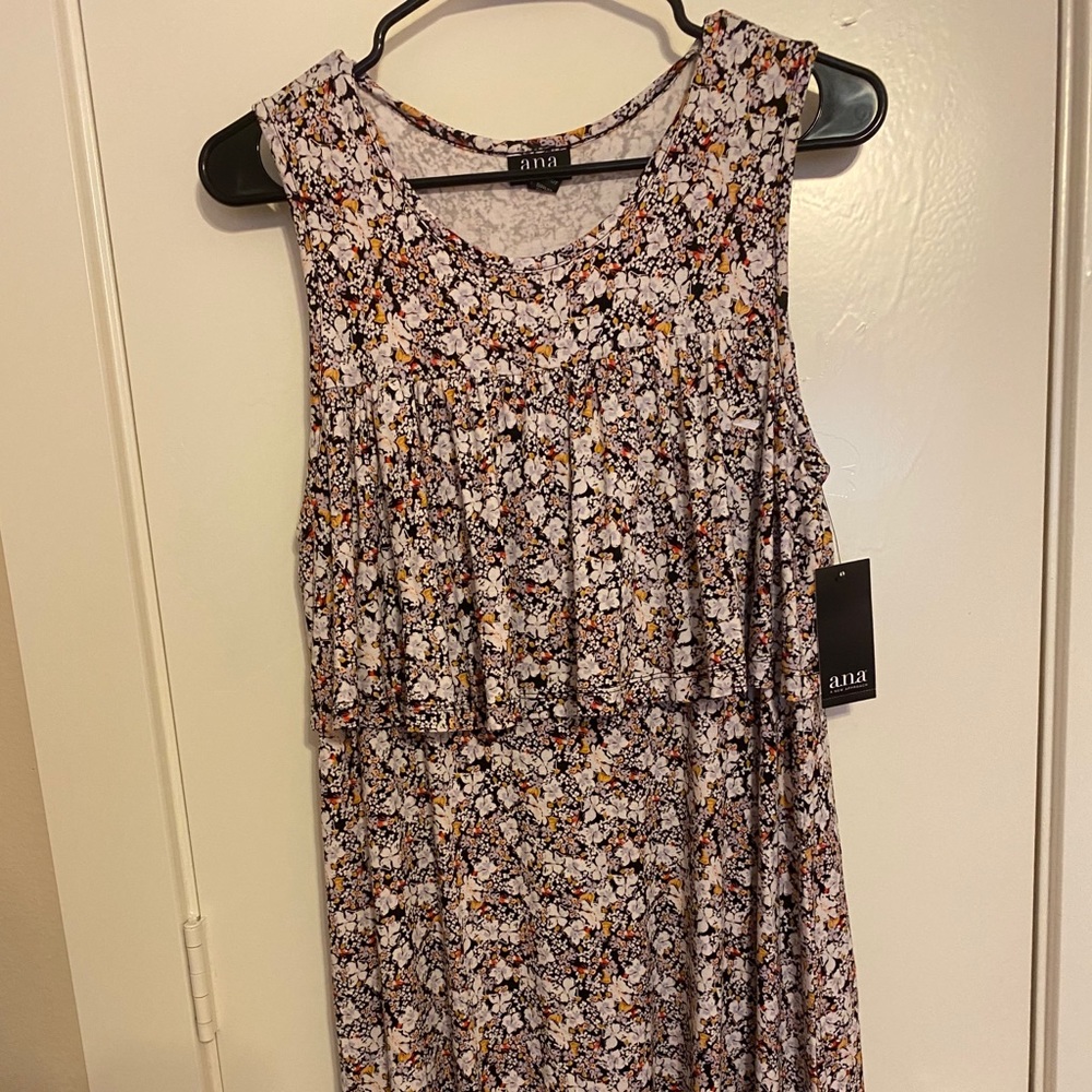 Mid-thigh floral dress